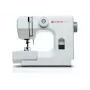 Halbautomatische Nähmaschine SINGER M1005 — 11 Stiche, 4 mm Stichbreite, obenliegender Spulenträger, Freiarm, 2,5 kg