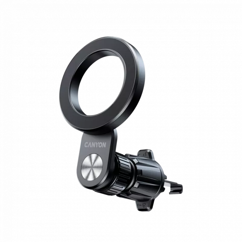 CANYON Magnetische Auto-Halterung OnGrip 12 Saugnapf + Lüftung Schwarz
