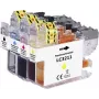 Renkforce Tinten-Kombipaket ersetzt Brother LC-3211 (LC3211VALDR) kompatibel Schwarz, Cyan, Magenta, Gelb RF-I-B-LC3211BKCMY RF-5718882 (RF-5718882)