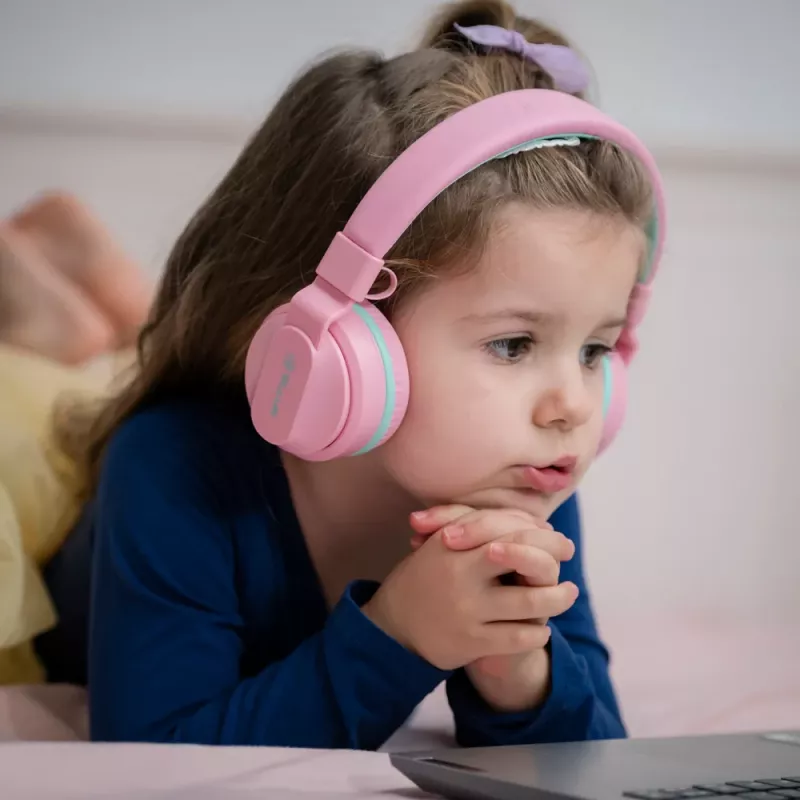 Kopfhörer Tellur Buddy Bluetooth Over-Ear Pink