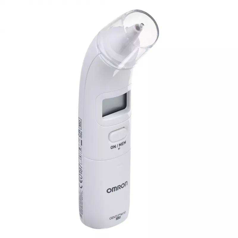 Omron Gentle Temp 520 Contact Weiß Ohr