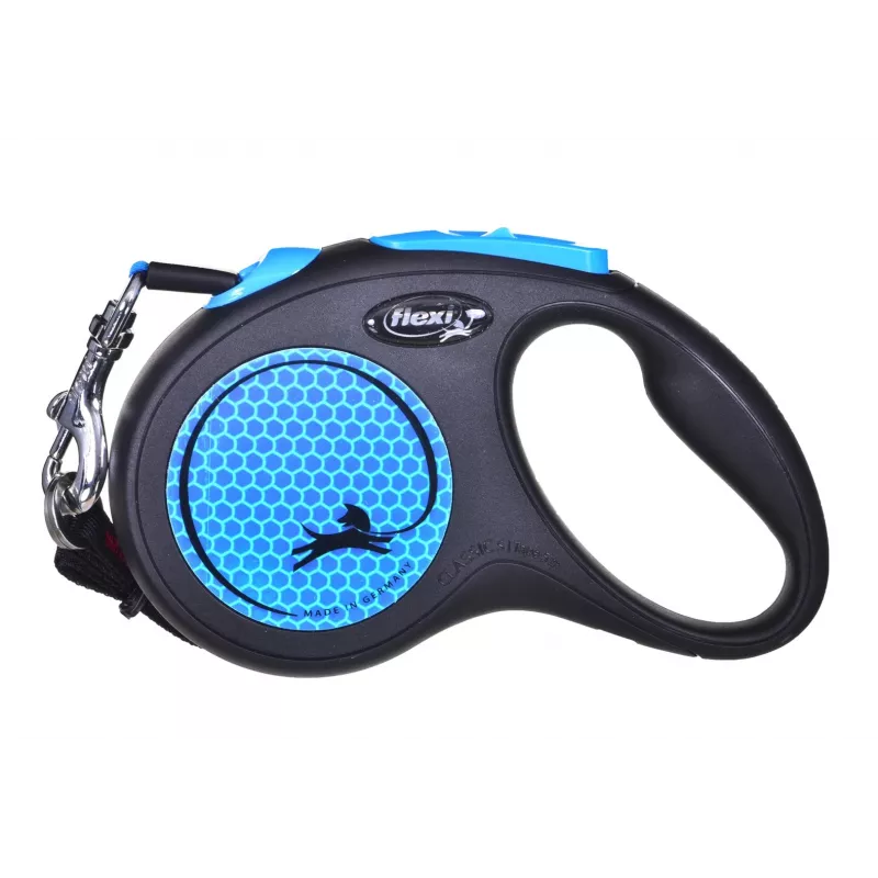 Flexi neu Neon S 5 m Hundeleine mit Rollautomatik