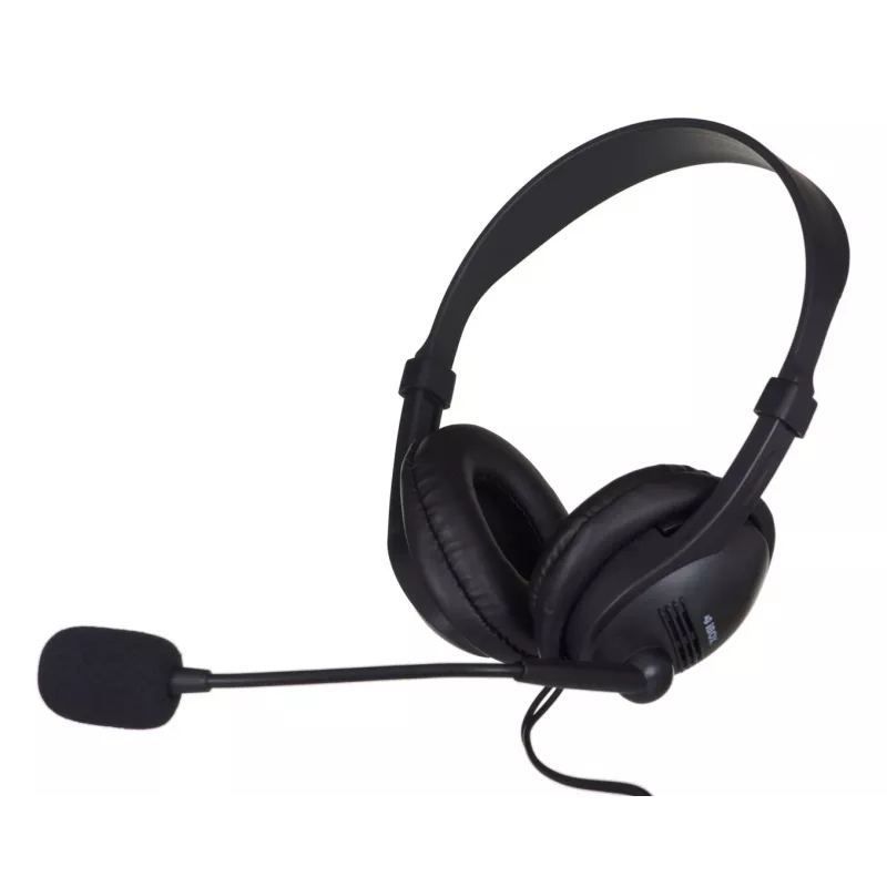 Kabelgebundenes binaurales Gaming-Headset IBOX W1MV — ohrumschließend, 3,5 mm, 2 m Kabel, Bügelmikrofon