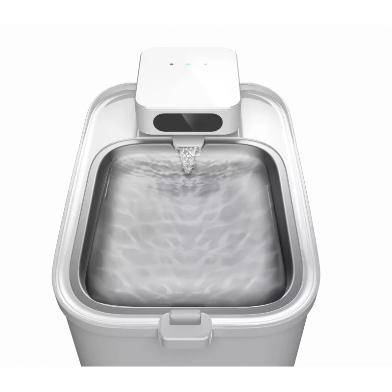 Automatischer Trinkbrunnen PETKIT Eversweet Max2 – 3L Kapazität, ABS-Gehäuse, batteriebetrieben, 26 dB
