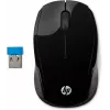 HP Wireless Maus 200, beidhändig, optisch, RF Wireless, 1000 DPI, schwarz