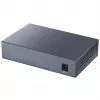Cudy GS1005P Netzwerk-Switch — 5-Port Gigabit Ethernet mit 4 PoE-Ports, 60 W Gesamtleistung, Metallgehäuse, rackmontierbar