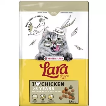 VERSELE-LAGA Lara Senior Chicken - Trockenfutter für Katzen - 1,9kg