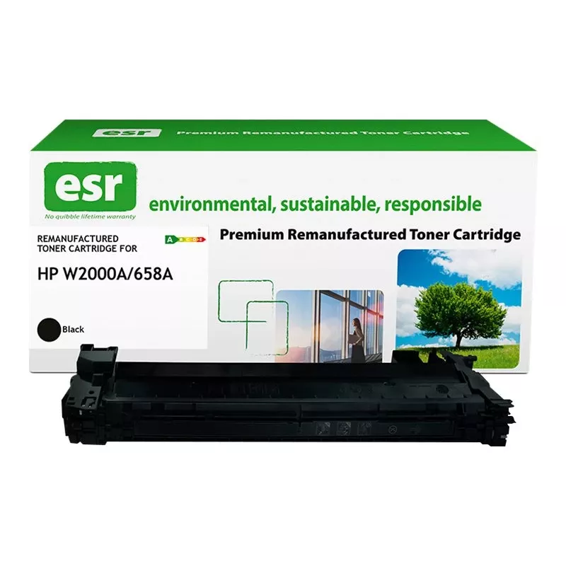 ESR Tonerkartusche kompatibel mit HP W2000A schwarz wiederaufbereitet 7.000 Seiten