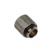 Bitspower Adapter G1/4 Zoll AG auf G1/4 Zoll IG - 15 mm, schwarz glänzend
