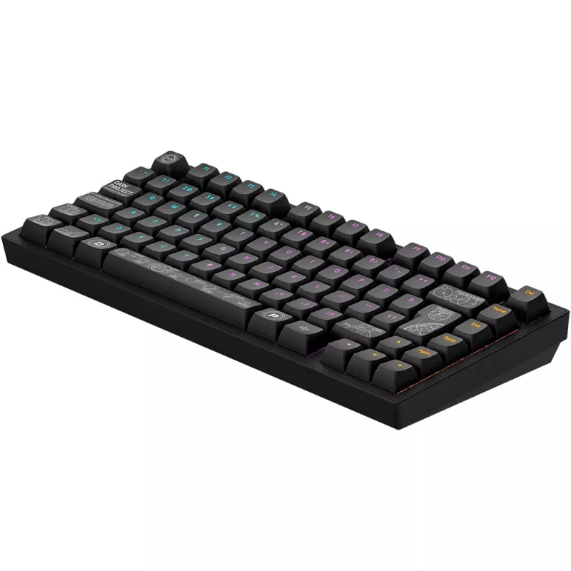 Dark Project ALU81A Terra Nova Gaming-Tastatur, ISO, Schwarz