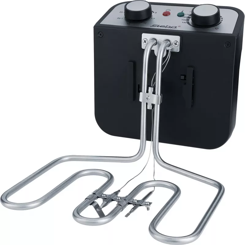 Fritteuse Steba DF 300 Double 5 L 3000 W Schwarz Edelstahl