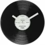 NeXtime klok 5163 Little Spinning Time, Ø20 cm, Wand, Schwarz