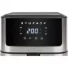 ProfiCook PC-FR 1269 H Fritteuse, Einzel, 8 l, Standgerät, 1800 W, Heißluftfritteuse, Schwarz, Edelstahl