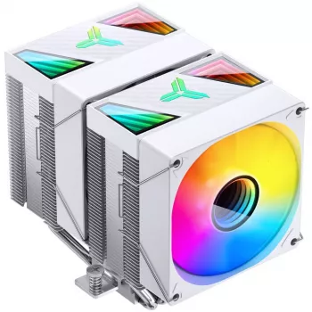CPU-Kühler Jonsbo CR-1400 DV2 Weiß mit 140-mm-Lüfter