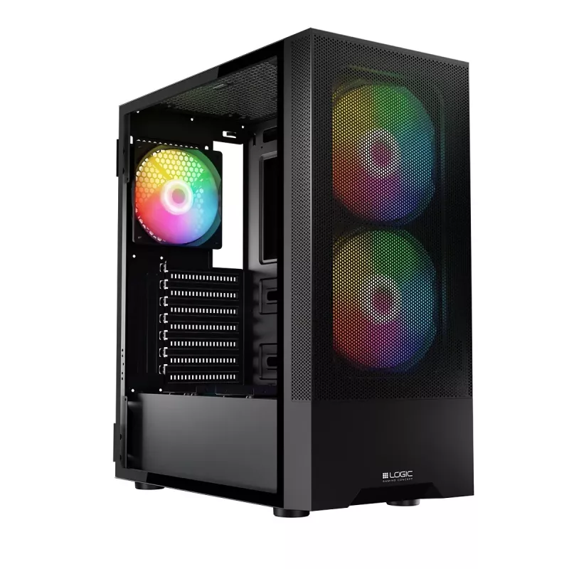 Logic ARYA ARGB MINIDI USB 3.0 Gehäuse Schwarz