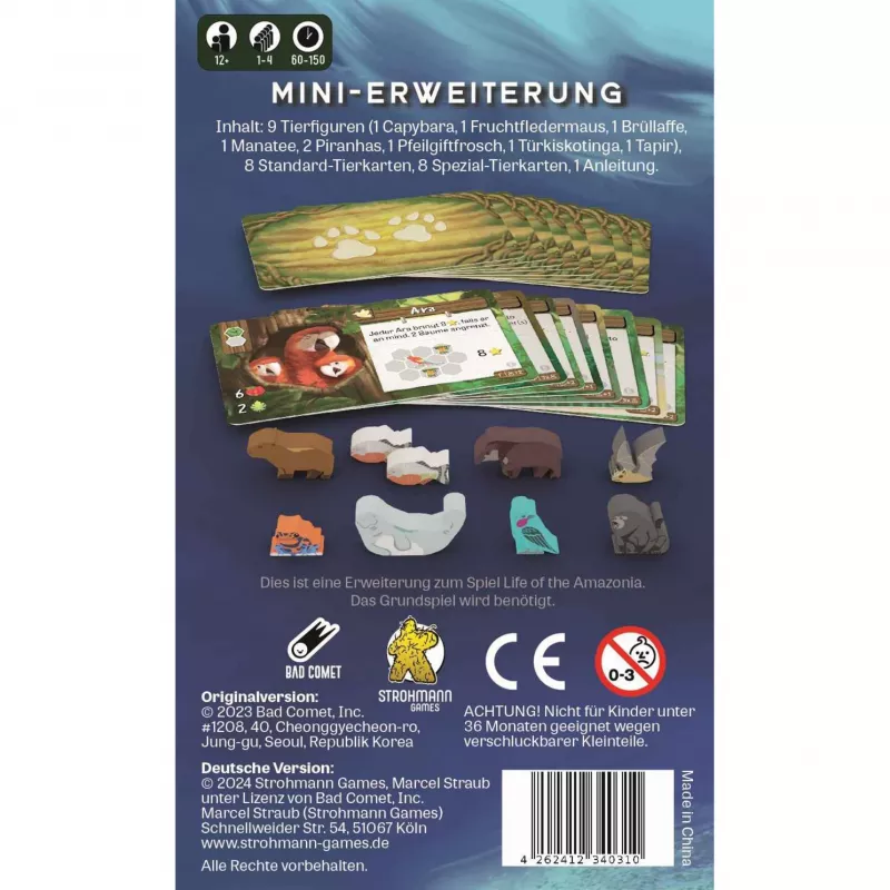 Life of the Amazonia: Mini-Erweiterung, Brettspiel