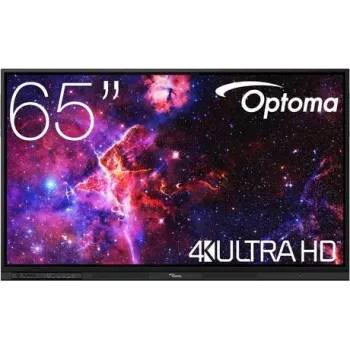 Optoma 3653RK Digital Signage Touch-Display 165 cm (65) 4K UHD 3840 x 2160, 450 cd/m², HDMI, DisplayPort, VGA, USB, LAN, Android 14 (H1F0H06BW101)