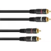 Audio-Cinchkabel (RCA) Omnitronic 2x2, 10 m, Modell 30209380