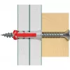 fischer Dübel DUOPOWER 8x40 BigBox Hellgrau/Rot 450 Stück wiederverschließbar (570549)