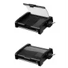 Lafe GRL-003 Elektrischer Kontaktgrill mit Deckel, 1650 W