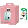 Sofortbildkamera Fujifilm Instax Mini 12 Mintgrün mit 10-Blatt-Sofortbildfilmpack