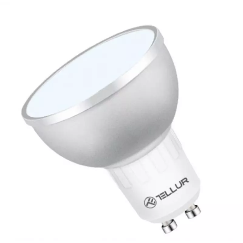 LED Smart Bulb Tellur GU10 5W RGB dimmbar – GU10-Sockel, 5 W, RGB, intelligente Steuerung