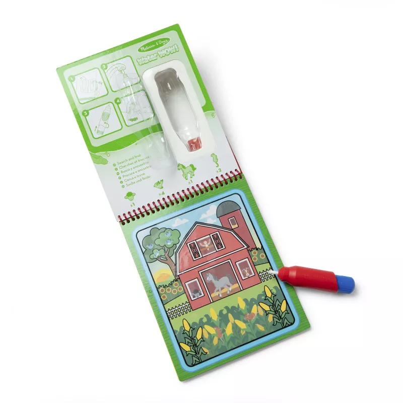 Water Wow Farm GML Malbuch — spinmaster wiederverwendbares Reise-Wasser-Malbuch