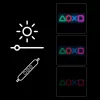 Gaming Neonlicht-Panel MANTA SNL111MT – dekorative LED-Symbole für Gaming Setup
