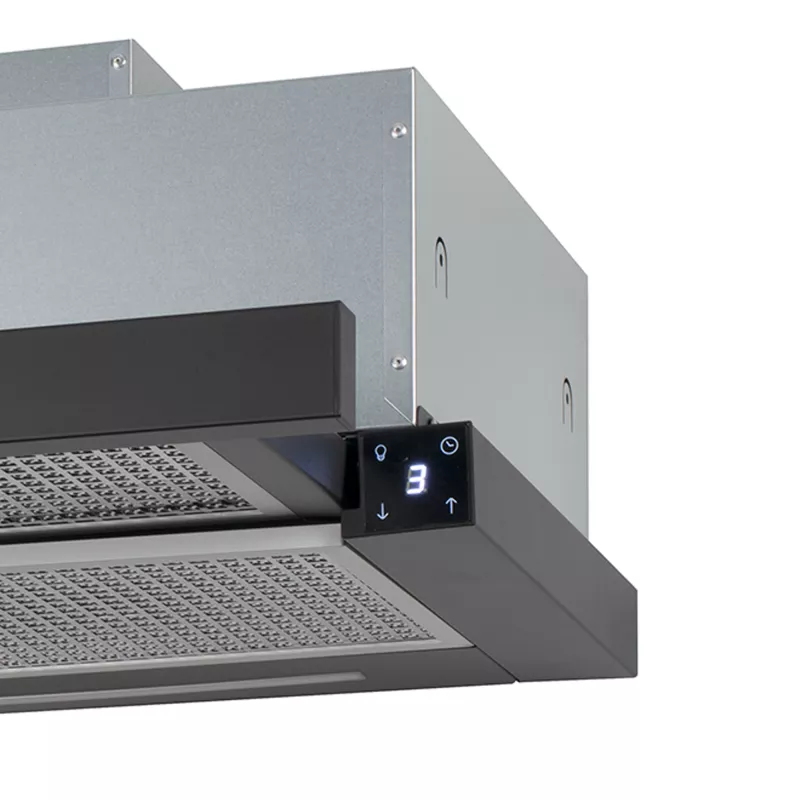 CATA TFH 6630 BK Unterbau Schwarz A+ 605 m³/h
