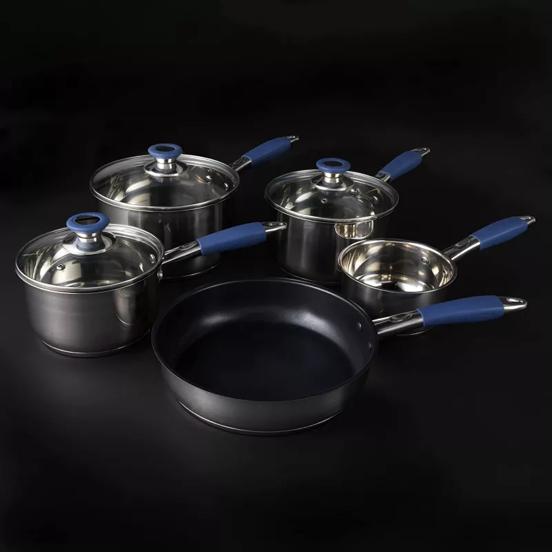 Kochtopfset Russell Hobbs RH01179EU, 5-teilig, blau