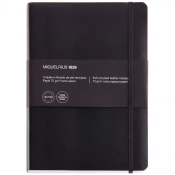 Jakob Maul GmbH LEATHER1839 Notizbuch 152X210 kariert 5mm 300 Bl. Frachtlieferung (A040290)