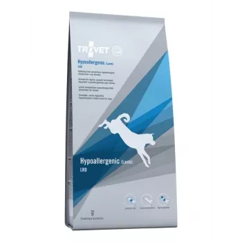 Trockenfutter für Hunde TROVET Hypoallergenic LRD Lamm 3 kg — ausgewachsene Hunde, 20% Protein, 16% Fett, gluten- & sojafrei