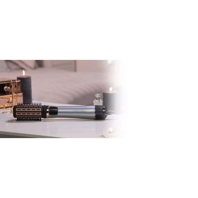 Heißluftbürste Remington AS8810 — 1000 W, Dampftechnologie, 4–5 cm Bürste, 2 Heiz-/Geschwindigkeitsstufen, 3 m Kabel, kabellose Option