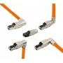 helos Cat 6A RJ45-Stecker 263836 – Erstklassig, feldkonfigurierbar, 5 Varianten