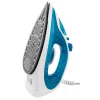 Dampfbügeleisen ESPERANZA EHI002 — 2200 W, Keramiksohle, Vertikaldampf, 0,815 kg, weiß/blau