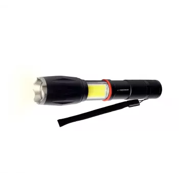 Esperanza Dione Schwarze Handtaschenlampe LED