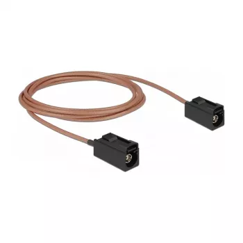 Koaxialkabel DeLOCK 89679 RG-316 1,25m FAKRA A Schwarz Braun
