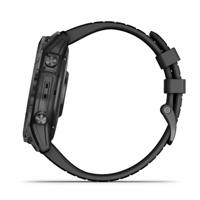 Smartwatch GARMIN epix Pro (Gen 2) — 1,4 Zoll AMOLED 454×454, 32 GB, GPS, Wi‑Fi, Bluetooth, 51 mm Gehäuse, 98 g, schwarzes Silikon