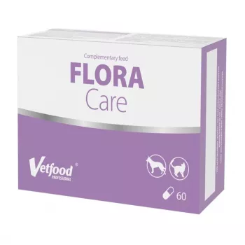 Vetfood VetFood FloraCare Anti-Durchfall Kapseln für Hunde und Katzen, 60 Kapseln, zuckerfrei, ohne Konservierungsstoffe
