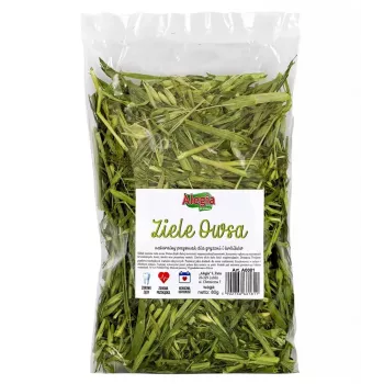 Snacks für Nager und Kaninchen Alegia Oat Herb Treat ALEGIA 80 g – zuckerfreie, glutenfreie Kräuter-Hafermischung