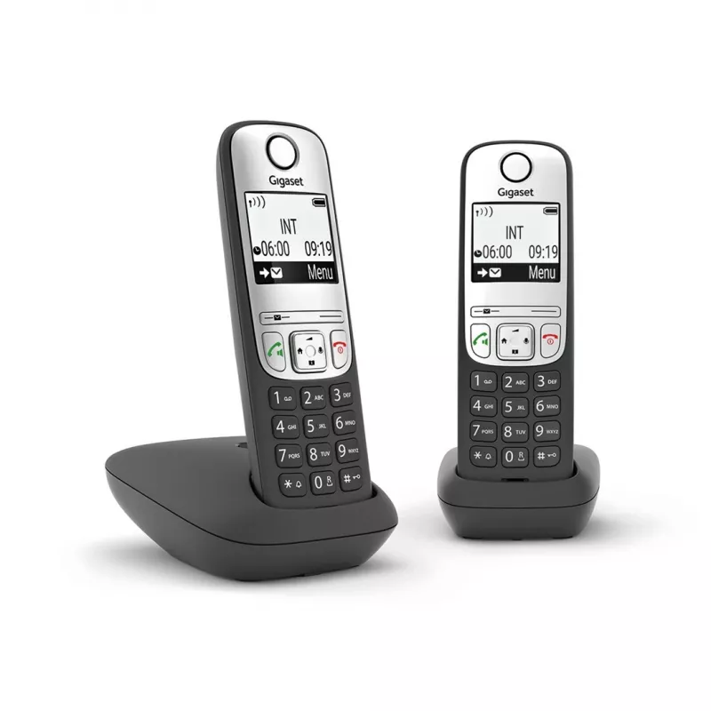 Schnurloses Telefon Gigaset A690 A Duo schwarz