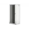 Lanberg WF01-6427-10S Rack-Schrank 27U Wandmontage Rack Weiß