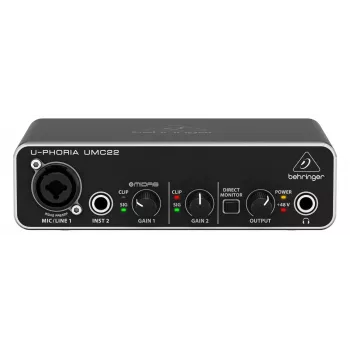 Behringer UMC22 Ergänzendes Musikequipment Concert/Studio Vorverstärker