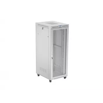 Freistehendes 19-Zoll-Rack-Gehäuse LANBERG FF01-8042-23SL 42U, perforierte Türen