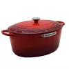 Le Creuset Signature Bräter oval kirschrot 40cm