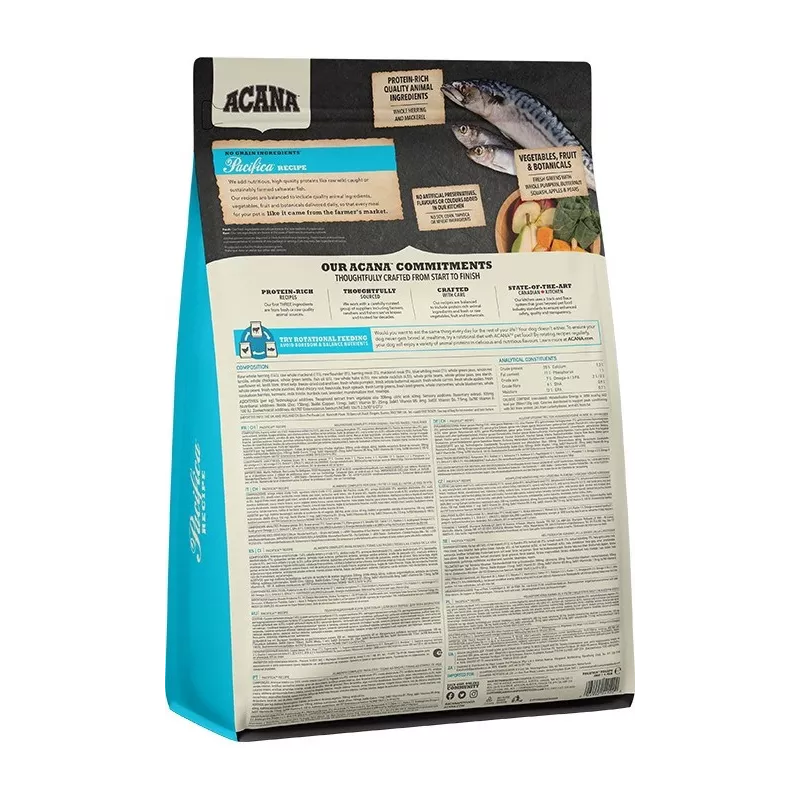 ACANA Highest Protein Pacifica Dog - Trockenfutter für Hunde - 2 kg