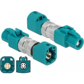 Adapter HSD Z Buchse auf HSD Z Stecker DeLOCK 90484