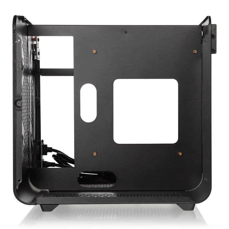Computergehäuse Raijintek METIS EVO TG Mini-ITX-Gehäuse, Silber