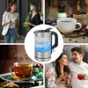 ProfiCook PC-WKS 1228 G Wasserkocher 0,5 L 1100 W Edelstahl, Transparent