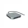 DICOTA D32057 USB Type-C Hub 10000 Mbit/s Silver